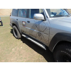 Купити Захисні пороги для Nissan Patrol GU4 довга база F4X4