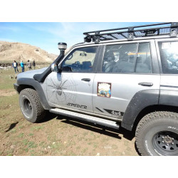 Купити Захисні пороги для Nissan Patrol GU4 довга база F4X4