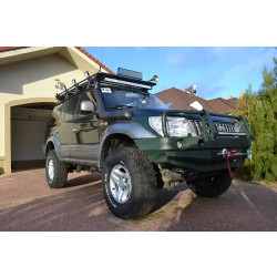 Купити Передній бампер з кенгурятником Toyota Prado 90 / 95 96-99 без розширювачів арок F4X4 ZCJB