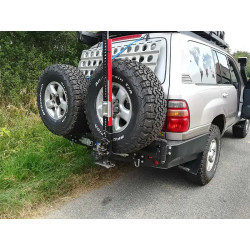 Buy Back bumper with double mounting toyota Land Cruiser 100 98-04 F4X4