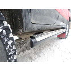 Buy Protective Thresholds for Toyota Land Cruiser 100 gasoline 98-07 F4X4