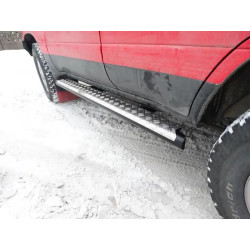 Buy Protective Thresholds for Toyota Land Cruiser 100 gasoline 98-07 F4X4