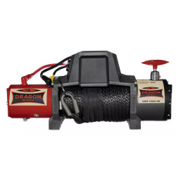 Купить Лебедка автомобильная электрическая Dragon Winch DWM 12000 HD S 24 В трос 20 м
