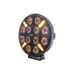 Купить Дополнительная фара дальнего света SWEDSTUFF by Strands 9" с ⬜️🟧 габаритными огнями