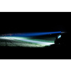 Купить Дополнительная фара дальнего света Strands Ambassador 9" с ⬜️🟧 габаритными огнями