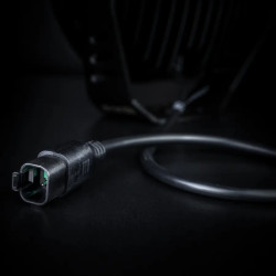 Купить Дополнительная фара дальнего света Strands Siberia NR Spot Black 9" с ⬜️🟧 габаритными огнями