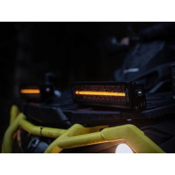 Купить Светодиодная балка Strands Siberia DR LED BAR 12" двухрядная с ⬜️🟧 габаритными огнями