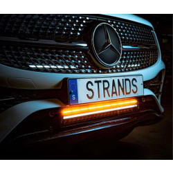Купить Светодиодная балка Strands Siberia NG DR LED BAR 12" двухрядная с ⬜️🟧 габаритными огнями