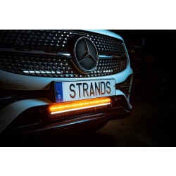 Купить Светодиодная балка Strands Siberia NG DR 22" двухрядная с ⬜️🟧 габаритными огнями и стробоскопом