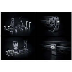 Купить Светодиодная балка Strands Dark Knight IDENTITY 20" LED BAR с ⬜️🟧 габаритными огнями