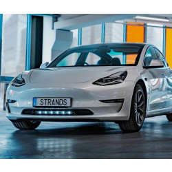 Купить Светодиодная балка Strands Dark Knight NUUK 14" LED BAR с ⬜️🟧 габаритными огнями