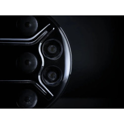 Купить Светодиодный фонарь Strands Dark Knight INSANE 9" с ⬜️🟧 с габаритным светом