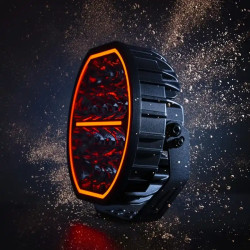 Купить Дополнительная фара дальнего света Strands Big Energy 9" с ⬜️🟧 габаритными огнями