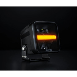 Купить Дополнительная фара рабочего света Strands Siberia Qube Light с ⬜️🟧 габаритными огнями