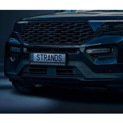 Купить Рамка номерного знака со встроенной светодиодной панелью Strands Siberia Nuuk Nuuk E-line Duo