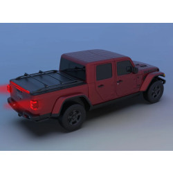 Купить Ролет для Jeep Gladiator 2020+ Tessera Roll+ (Basic + E-KIT) матовый черный