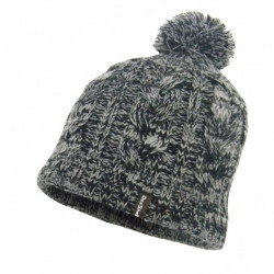 Buy Hat waterproof dexhell with a pompon gray