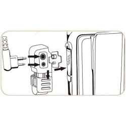 Buy 2-Pin AP-12-M1 adapter for Calta Ph6*