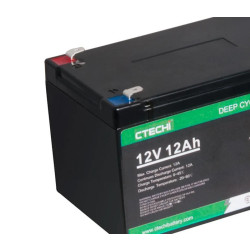 Купить Аккумулятор CTECHI LiFePO4 12V 12Ah CT12.8V12AH