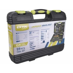Buy A set of tools (59 tools) Extol