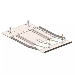 Купити Захист раздатки Kolchuga для Fiat Fullback 2016+ 2.4TDI