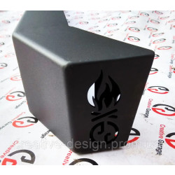 Buy Lightweight back power bumper Creativegarage for Niva 2121-21214 Campfire 2.3 with rear diode headlights