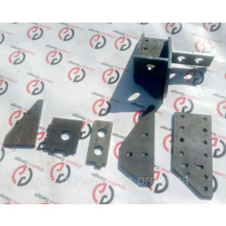 Buy Enhanced Brackets-Budynosi Creativegarage's front shock absorbers for VAZ Niva 2121-21217 Longer 4 mm pair