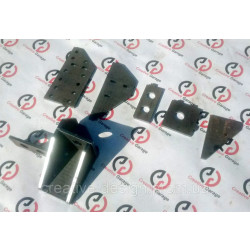 Buy Enhanced Brackets-Budynosi Creativegarage's front shock absorbers for VAZ Niva 2121-21217 Longer 4 mm pair