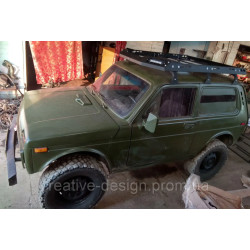 Купить Багажник экспедиционный разборный Stealth CreativeGarage без креплений для ВАЗ Нива