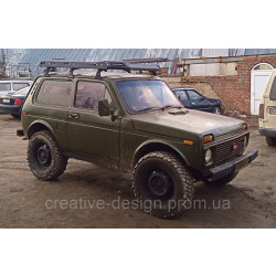 Купить Багажник экспедиционный разборный Stealth CreativeGarage без креплений для ВАЗ Нива