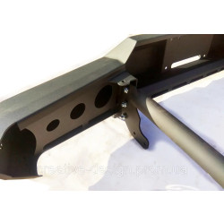 Купить Передний силовой бампер для Нива ВАЗ 2121-21217 под лебедку RIF 1.0