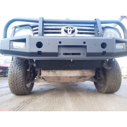 Купить Передний силовой бампер Toyota Land Cruiser 90/95 Prado J9 под лебедку