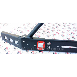 Купити Передній силовий бампер з кенгурятником CreativeGarage для Нива без платформи під лебідку CampFire 1.0D