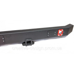 Купити Бампер полегшений задній силовий CreativeGarage для Нива CampFire 2.5 під фаркоп
