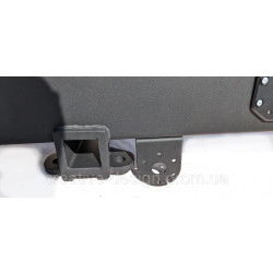 Купити Бампер полегшений задній силовий CreativeGarage з ліхтарями для Нива CampFire 2.6 під фаркоп