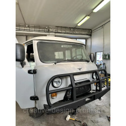 Купити Бампер передній силовий для УАЗ 452 Буханка під лебідку RIF 1.0D