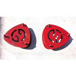 Купити Проставки опор передніх стійок Subaru Legacy BL і Outback BP 50 мм зі зміщенням