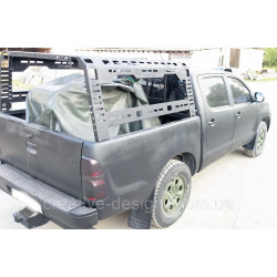 Buy Rollbar Creativegarage on a pickup in the body of Toyota Hilux 7 Vigo 2004-2015