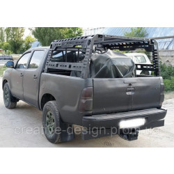 Buy Rollbar Creativegarage on a pickup in the body of Toyota Hilux 7 Vigo 2004-2015