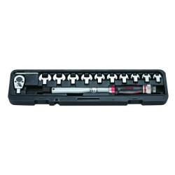 Купити 3/8" Ключ динамометрический со сменными насадками рожкового типа 11 пр. (20-110 Hм) (FORCE 64711)