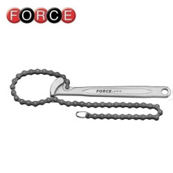 Купити Съемник масляного фильтра цепной, захват до 160 мм (FORCE 61918)
