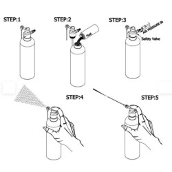 Купити Многоразовый распылитель для технических жидкостей 650 мл (Force 9U0207)