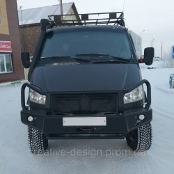 Купить Бампер передний силовой CreativeGarage ГАЗель ГАЗ Соболь