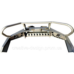 Купить Бампер передний силовой CreativeGarage ГАЗель ГАЗ Соболь