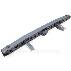 Купить Бампер задний силовой CreativeGarage для УАЗ 452 Буханка с квадратом под фаркоп RIF 2.1