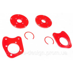 Купить Планшайбы для установки задних дисковых тормозов KIA Sportage I/Retona под суппорт Lucas от WAG пара