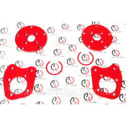 Купить Планшайбы для установки задних дисковых тормозов KIA Sportage I/Retona под суппорт Lucas от WAG пара