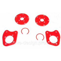 Купить Планшайбы для установки задних дисковых тормозов KIA Sportage I/Retona под суппорт Lucas от WAG пара