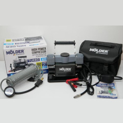 Buy Compressor Automobile Molder 12V, 10 atm, 90 l/min with MA25300 battery