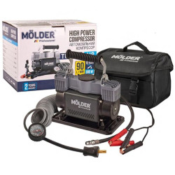 Buy Compressor Automobile Molder 12V, 10 atm, 90 l/min with MA25300 battery